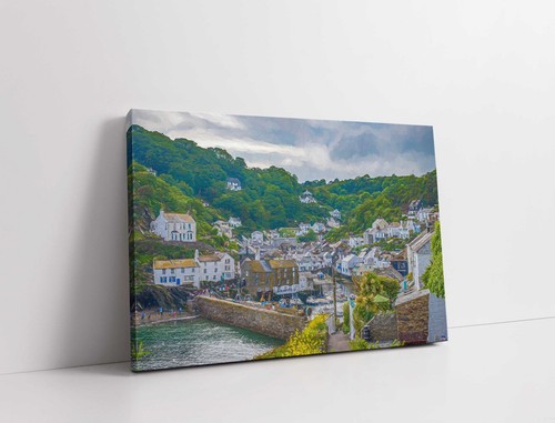 Quadro polperro porto - di, pesca