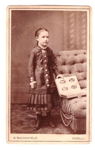 Vecchia foto cdv - vecchia,