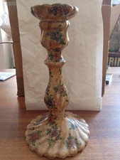 Candelabro ceramica vintage - candelabro,