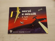 Album Figurine PANINI AEREI E MISSILI DI TUTTI I TEMPI 1965 -VUOTO- originale