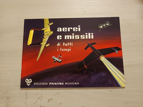 Album figurine panini aerei - aerei, e