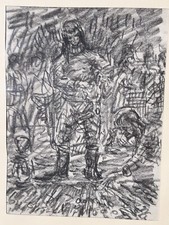 DISEGNO SU LAPIS A MATITA E CARBONCINO ARTISTA: GUIDO BORGIANNI