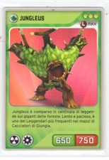 Carta Invizimals Sfide Occulte Jungleus N. 190 Italiano Panini