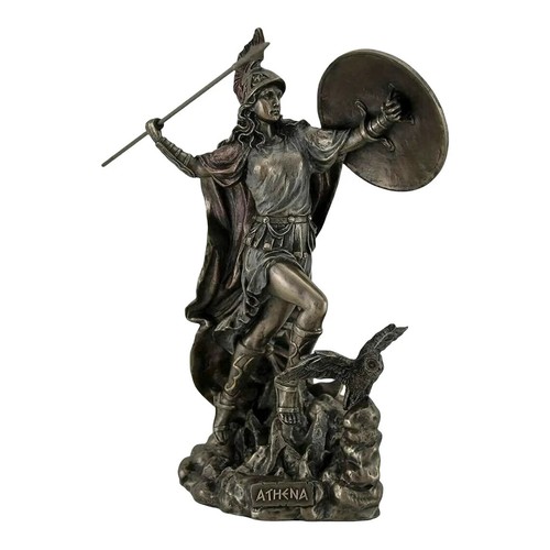 Statua scudo atena - atena, dea