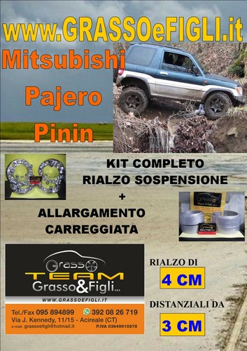 Kit completo rialzo molle - kit,
