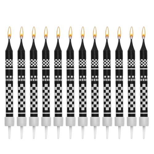 12pz candele compleanno - di,