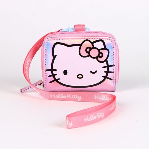 Portefeuille rose hello - hello, kitty