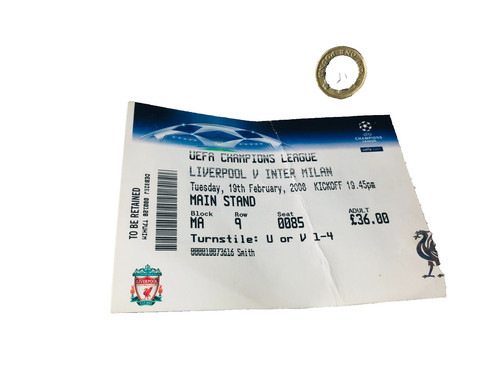 Biglietto calcio liverpool - biglietto,