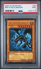 Yu-Gi-Oh 2003! Starter Deck Red-Eyes B. Dragon: Joey SDJ Unlimited Ultra PSA 9