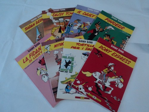 Fumetti lucky luke 8 albi - fumetti,