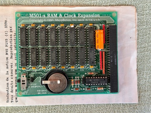 Microbotics m501 espansione - microbotics, m501-s