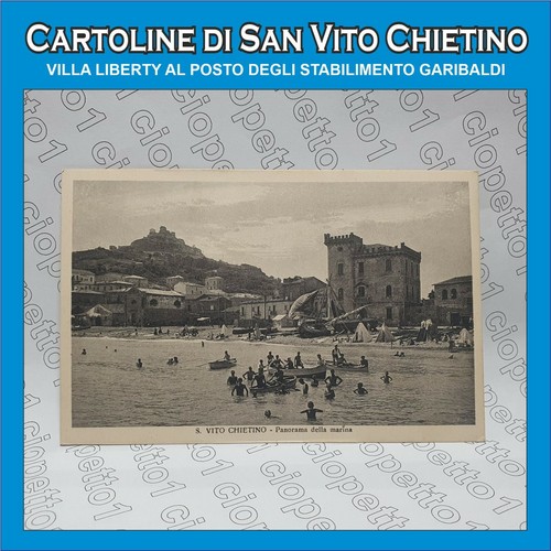 Cartolina san vito - cartolina, chietino