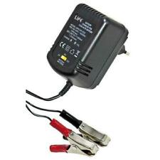 Caricabatterie universale con pinze per batterie al piombo 2v 6v 12v 600ma