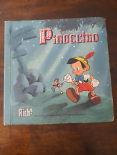 ALBUM COMPLETO PINOCCHIO DELLA RICH'S 1949. DISNEY. OTTIME CONDIZIONI