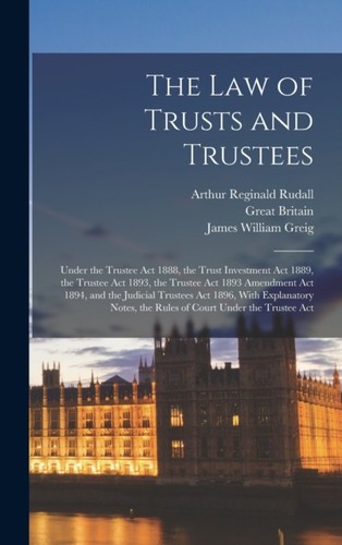 Rudall law trusts and - of,