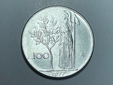 100 lire italia minerva - 100, 1