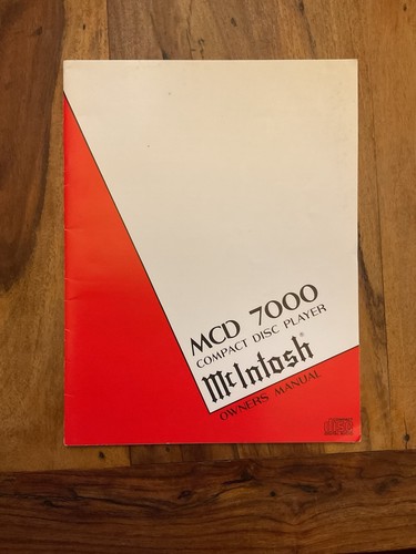 Mcintosh mcd 7000 - mcintosh, mcd-7000