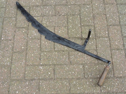Antico coltello canna - ,