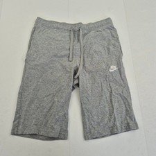 NIKE Shorts Small Grey Uomo