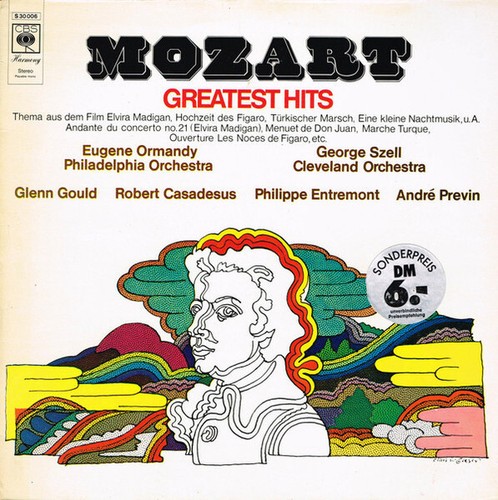 Mozart greatest hits - mozart, lp