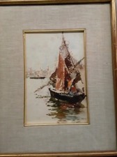 Acquerello veduta di Venezia