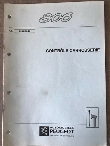 Manuel atelier 625 06 - manuel, d’atelier