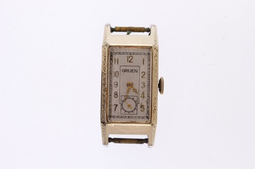 Vintage gruen 10k - vintage, gold