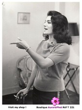 DALIDA, LA CHANTEUSE & ACTRICE JEUNE, IOLANDA GIGLIOTTI, TIRAGE 1950/1960 -T221