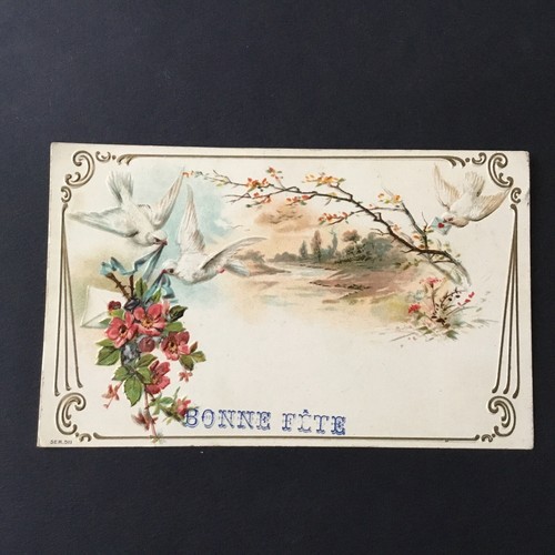 Cartolina cpa antica gaufrée - cartolina,