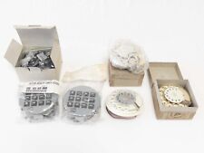 Lotto di 6 tastierini per telefoni a disco / pulsanti vintage sip