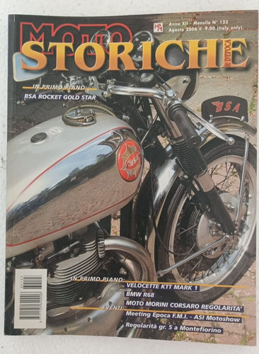 Moto storiche epoca - d'epoca, 2006