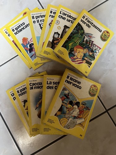 Lotto libri serie giallo - lotto,