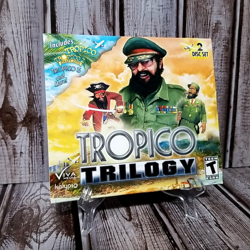 Tropico trilogy jewel case - tropico,