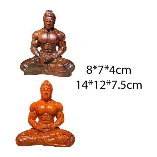 Statua buddha robusta - statua, buddha,