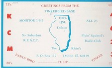 Vecchia cartolina da Dolton