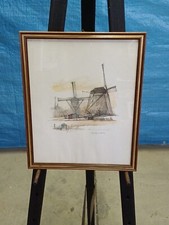 QUADRO AD ACQUERELLO EPOCA 900