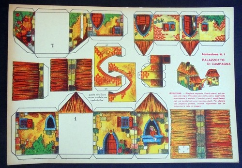 Fogli carta ritagliare 60s - ritagliare,