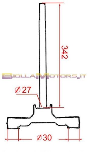 290180 piastra forcella yamaha - 290180,