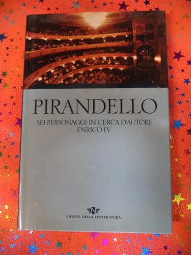 Book libro sei - personaggi, in