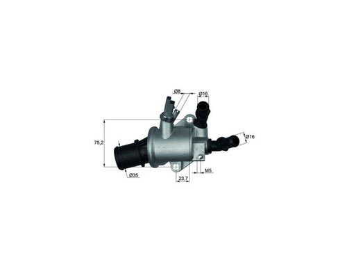 Rsr flangia termostato - rsr-flangia,