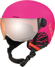 - QUIZ VISOR Casco Da Sci, M, Unisex per Bambini