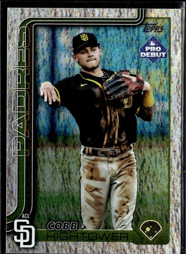 2025 topps pro - debut, foil