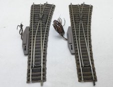 FLEISCHMANN  H0 6140 -  COPPIA  SCAMBI DX  elettrici  con massicciata    (101)