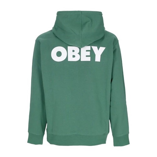 Felpa obey bold hood palm - felpa, leaf