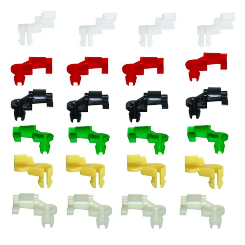 Pezzi rivetti plastica - 24,