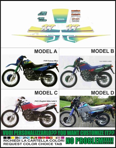 Adesivi 600 1990 1992 3tb - xt, e