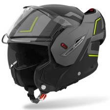 Casco Modulare Airoh - Mathisse II - Genius Giallo Opaco 180°