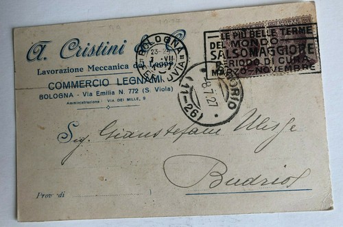 Cartolina pubblicitaria - cartolina,