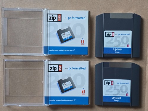 Iomega zip disk 250mb - zip, –