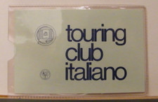BL17) TESSERA TOURING CLUB ITALIANO 1970/1971/1972